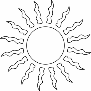Soleil 04 - Coloriages divers - Coloriages - 10doigts.fr